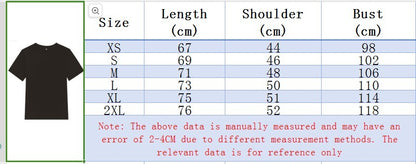 Men's 100% pure cotton summer casual loose fashion Paris letter printed comfortable round neck short sleeved T-shirt top