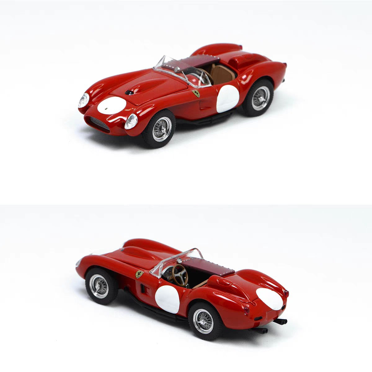 Novo Estoque Gfcc 1:64 250 Gt California 250 Testa Rossa Tr Simulação Liga Modelo de Carro Miniatura Die-Cast Brinquedos Infantis Personalizados Presente