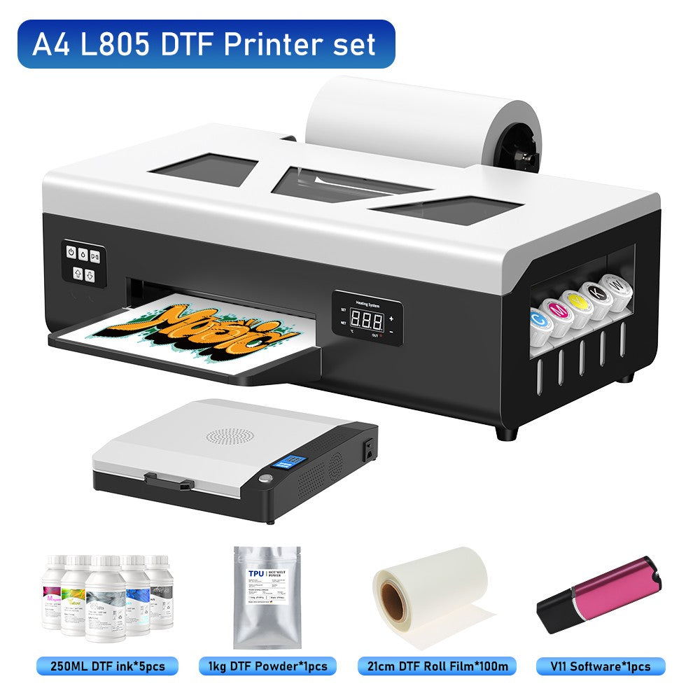 US Stock A3 L805 UV DTF Printer For Epson XP600 DTF Printer A4 A3 DTF Printer T shirt Printing Machine impresora dtf EU Stock