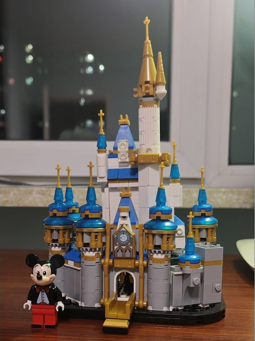 LEGO Castelo Mini Disney 50 Anos de Aniversário para Crianças a partir de 12 anos Presente de Aniversário Natal 40478 567 peças