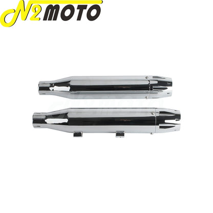 Chrome Exhaust System Motorcycle Muffler Exhaust Pipe For Harley Sportster Superlow XL1200T XL883L Iron XL883N 72 48 XL1200 V X
