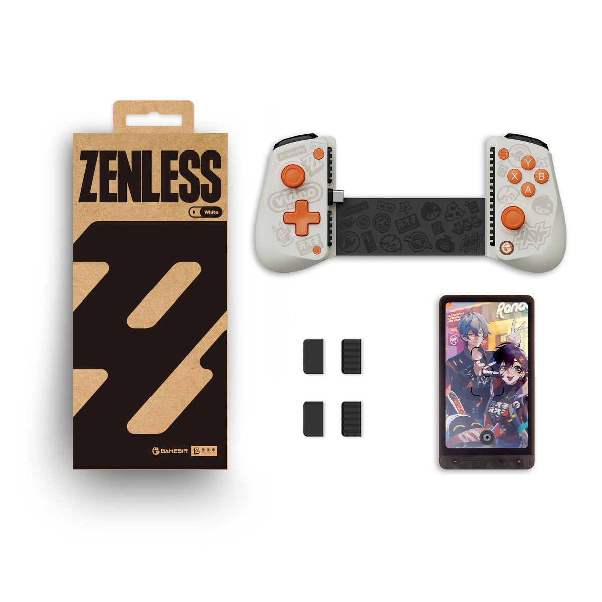 Original GameSir X5 Lite Type-C Mobile Gaming Controller with Membrane Hair Triggers ,Gamesir Hall Effect Sticks for IOS Android
