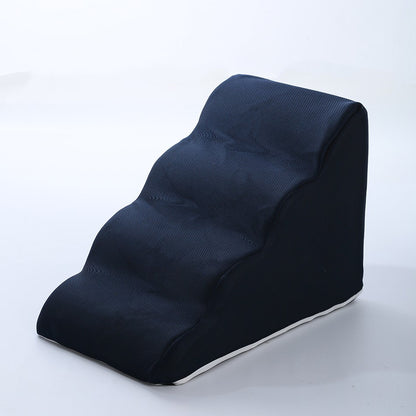 Rampa para Cães Escada para Animais de Estimação de 2 3 4 Degraus Rampa para Gatos e Cães Sofá Cama Escada para Cães Antiderrapante Removível Suprimentos para Animais de Estimação Brinquedos Rampa