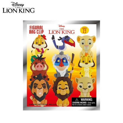 O Rei Leão Chaveiro de Bolsa de PVC Colecionável Licenciado Oficialmente Simba Timão Pumba Decoração Presente 1 Unidade Disney