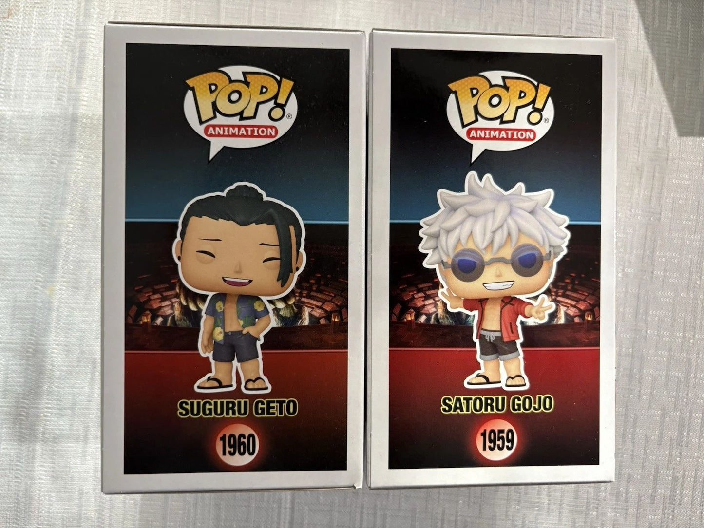 Jujutsu Kaisen Figure Satoru Gojo Suguru Geto Funko Pop Figurine 2025 Anime Expo Summer Day Limited Edition Model Toy Gift
