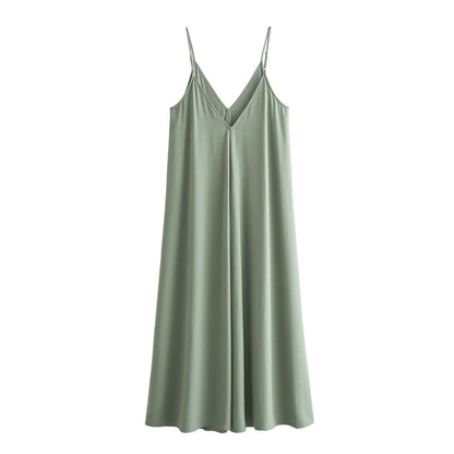 MUJER Black Slip Long Dresses for Women Red Draped Summer Dress Woman 2025 Sexy