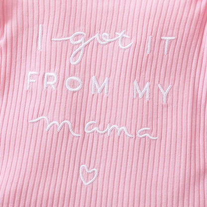 0-18M Baby Girl Pink Clothes Set Spring&Autumn Clothing Long Sleeve Bodysuit+Floral Pants+Headband 3PCS Toddler Fashion Outfits