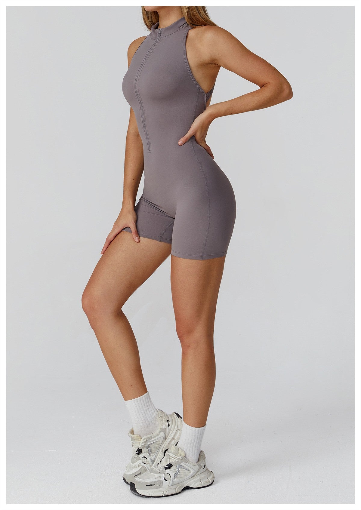 New Sexy Sports Set Women Gym Set Shorts Training Yoga Clothes Women Rompers Stretch Sports Jumpsuit Female Workout Bodysuits