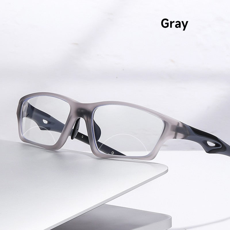 Sports Bifocal Reading Glasses Man Photochromic Anti-blue Light +1.0 To +4.0 TR90 Frame Eyeglasses High Quality Eyewear Readers