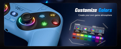 RGB Wireless Gamepad,For Playstation 5/PS5 Controller,With Turbo Dual Sense Vibrate Programming 3D Gaming Controller Console