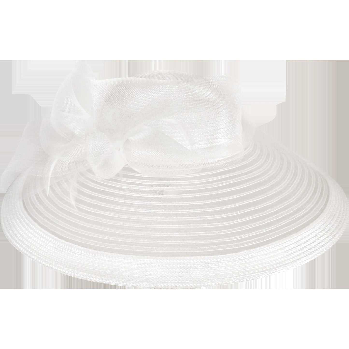 Elegant Kentucky Tea Party Fascinators White Weddings Hat For Women Wide Brim Hats Fedora Ladies Church Dress Derby Hats
