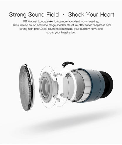 Caixa De Som Bluetooth Sem Fio Portátil Mini Alto-falante Blutooth Para Subwoofer Defletor Áudio Viva-voz Bocina Baffe