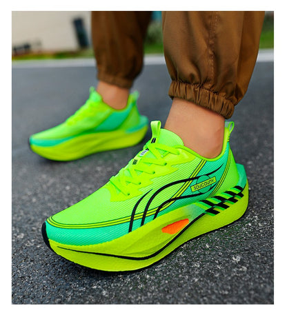 Running Shoes Casual Carbon Board Marathon Men Sports Tenis Air Breathable Women's Comfortable Athletic Nonskid Leisure Sneakers