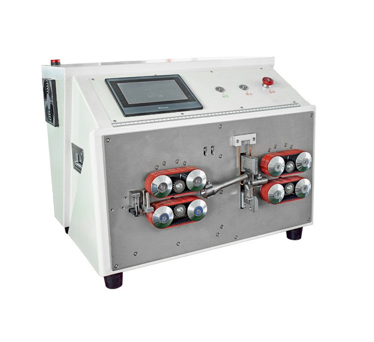 Automatic Computer cable Cutting and stripping Machine Sheathed Wire Cutting And Stripper Machine English Version