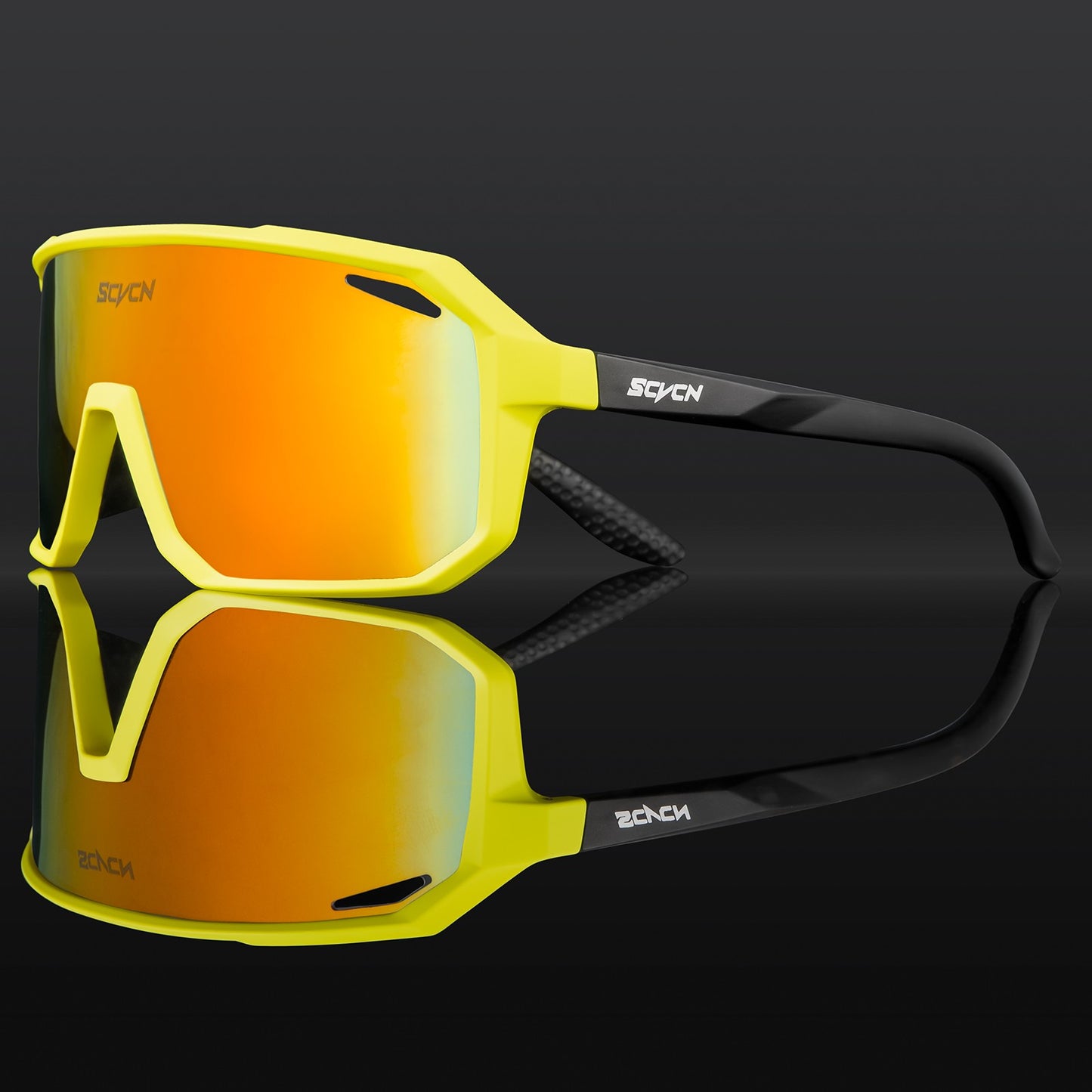 SCVCN Novos Óculos de Ciclismo Fotocromáticos para Homens, Óculos de Bicicleta para Mulheres, MTB, Bicicleta de Estrada, Óculos de Ciclismo UV400