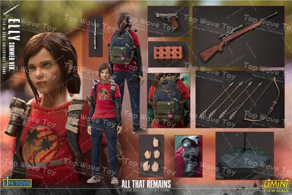 Novo Estoque LIMTOYS LMN004 LMN005 LMN006 1/12 The Last Survivor Joel Ellie Action Figure Modelo 6'' Soldado Conjunto Completo Brinquedos