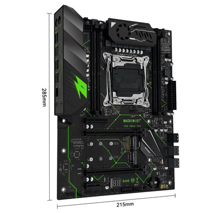 Kit Conjunto Placa Mãe MACHINIST MR9A PRO X99 LGA2011-3 CPU Xeon E5 2690 V3 Memória RAM DDR4 16GB (2*8GB) 2666MHz Combo TPM 2.0 Opcional