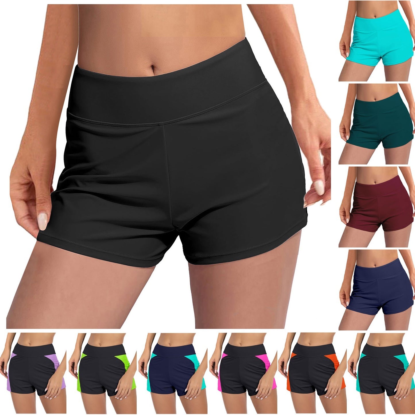 Women'S Bikinis Trend 2024 Women Swimwear Menstrual Leakproof Swim Shorts Wide Waistband Bathing Suit Trajes De BañO 2024 Mujer