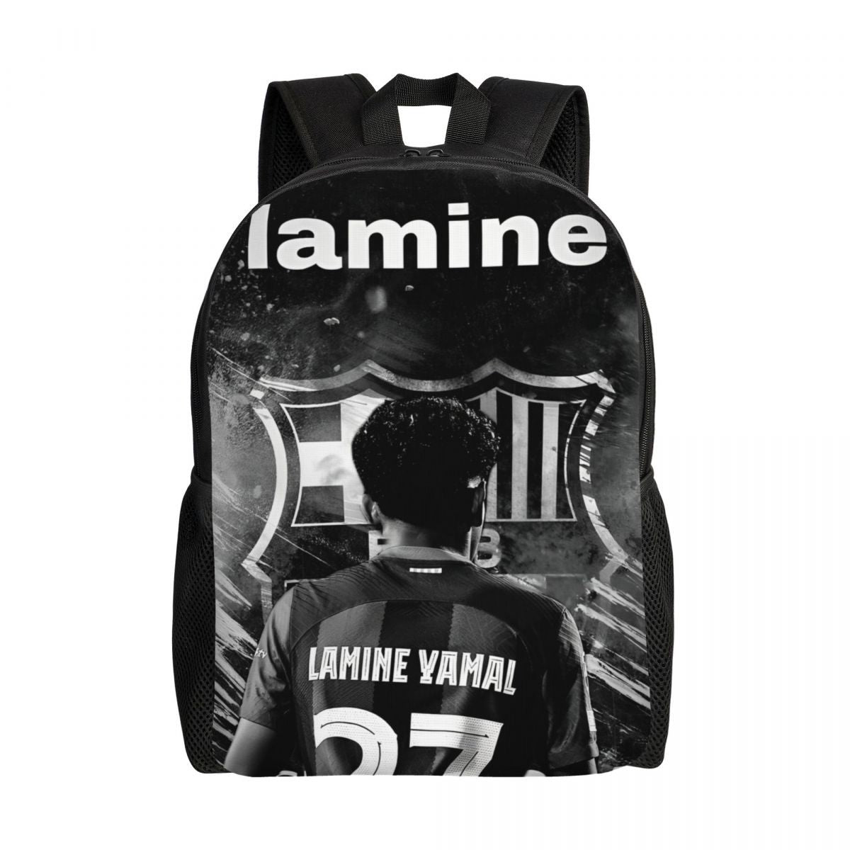 Lamine Y-Yamal Mochila Infantil para Meninos Meninas, Mochilas Esportivas de Futebol, Mochila Escolar Kawaii para Creche