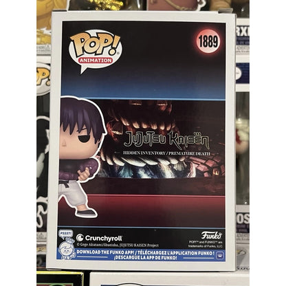 Funko Jujutsu Kaisen Anime Figure Pop Fushiguro Toji #1889 (Chase) Boneco de Vinil Colecionável Edição Limitada Modelo de Brinquedo de Presente