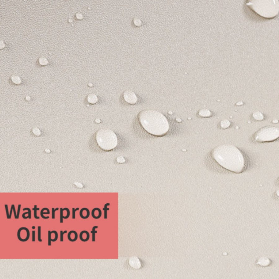 10M Kitchen Oil Proof Wallpaper Waterproof Self-Adhesive Stickers Cabinet Renovation Formaldehyde-free Mould-Proof Wall Decor