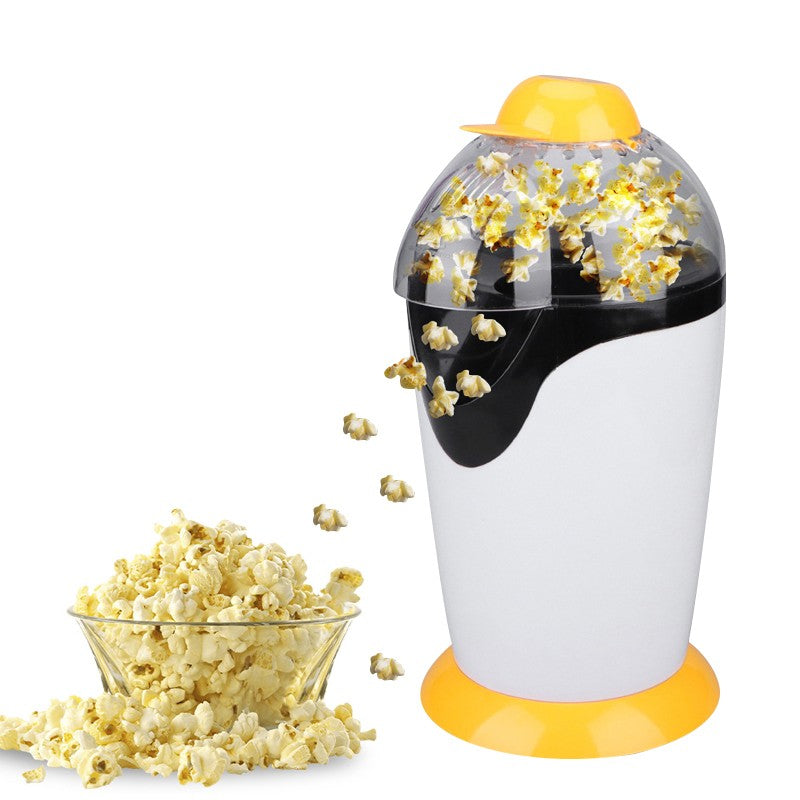 Homemade Mini Popcorn Machine Fully Automatic Small Electric Children's DIY Popcorn Machine 1200W For Home Kitchen EU Plug