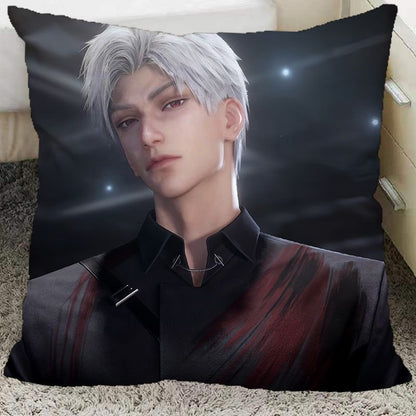 Game Love and Deepspace Sylus Pillow and Pillowcase Double Sided Pattern Throw Pillows 40x40cm