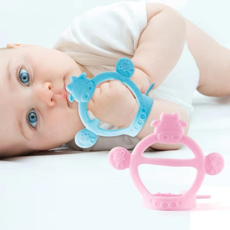 Baby Teethers Chewing Toy Teething Glove Silicone Tooth Aniti-bite Infant Hand Teether Pacifiers Breastfeeding For Newborn