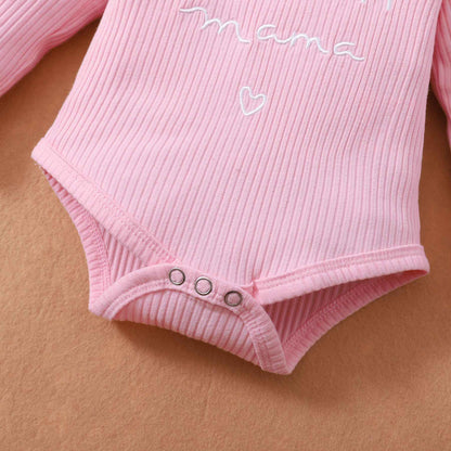 0-18M Baby Girl Pink Clothes Set Spring&Autumn Clothing Long Sleeve Bodysuit+Floral Pants+Headband 3PCS Toddler Fashion Outfits