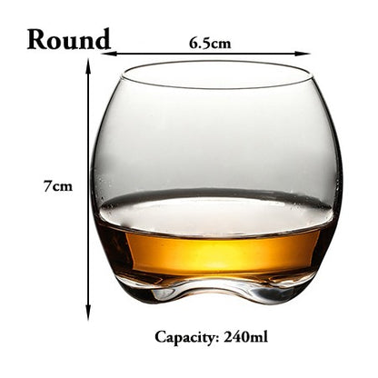 Copos de uísque, Copos de uísque escocês, Copos de uísque estilo "Old Fashioned"/ Presente perfeito para amantes de uísque escocês/ Vidraria elegante para bourbon/rum