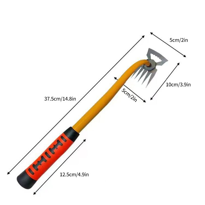 Garden Weeder Tools Planting Shovel Manual Grass Rake Loosening Soil Plowing Rooting Remove Digging Agricultural Hand Tools