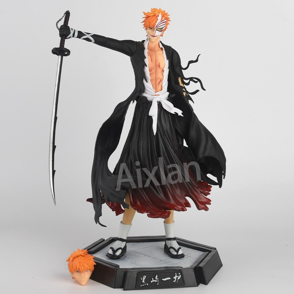 29cm BLEACH Anime Figure Hitsugaya Toushirou PVC Action Figure Boneco de Modelo Colecionável Brinquedo