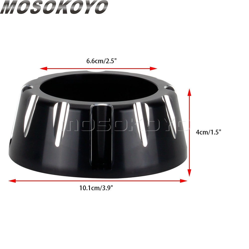 Exhaust Tips Muffler Pipe Plug Cover For Two Brother Harley Dyna Super Glide FXD Low Rider FXDL Street Bob FXDB FXDBB Softail