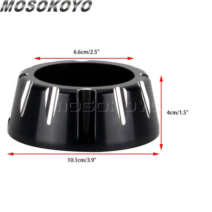 Exhaust Tips Muffler Pipe Plug Cover For Two Brother Harley Dyna Super Glide FXD Low Rider FXDL Street Bob FXDB FXDBB Softail