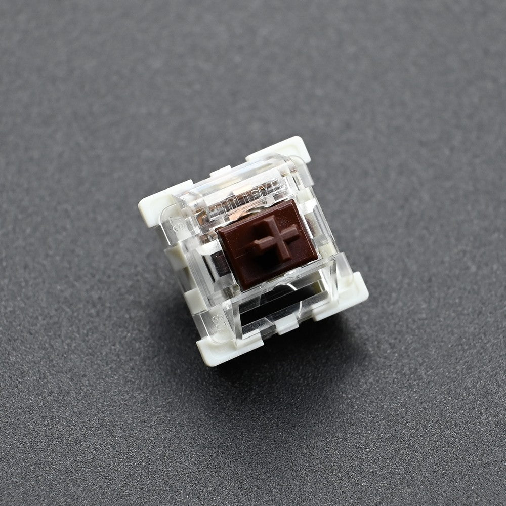 Switch Outemu Teclado Mecânico 3 Pinos Clicky Linear Tátil Silencioso RGB LED SMD Compatível com MX Switch para Jogos
