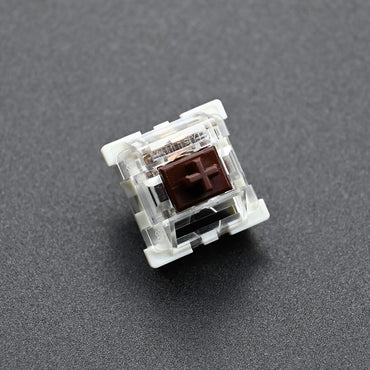Switch Outemu Teclado Mecânico 3 Pinos Clicky Linear Tátil Silencioso RGB LED SMD Compatível com MX Switch para Jogos