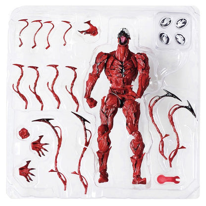 Yamaguchi Venom Carnage Homem-Aranha Extraordinário Venom 2 Modelo Móvel Operado Manualmente Decoração Brinquedos Infantis como Presente de Natal