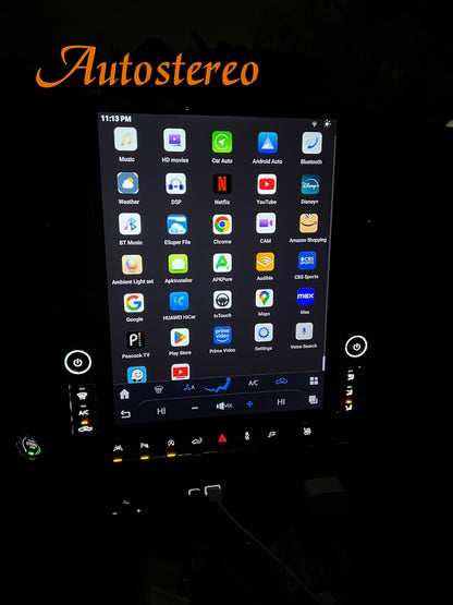 Rádio automotivo Android 13 de 15,6 polegadas para GMC Sierra Denali Silverado 2019 2020 2021 2022 2023 Carplay Rádio automotivo GPS de navegação multimídia