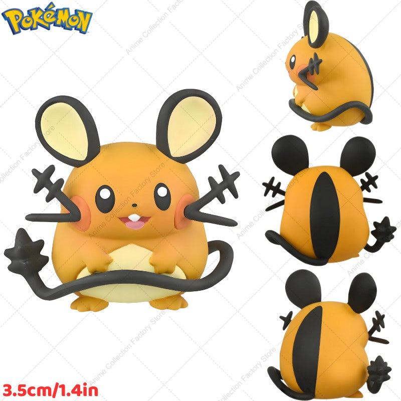 100% Original Takara Tomy Pokemon Figure Toys Chikorita Totodile Tepig Mega Metagross Charizard X PVC Figurine Model Dolls Gifts