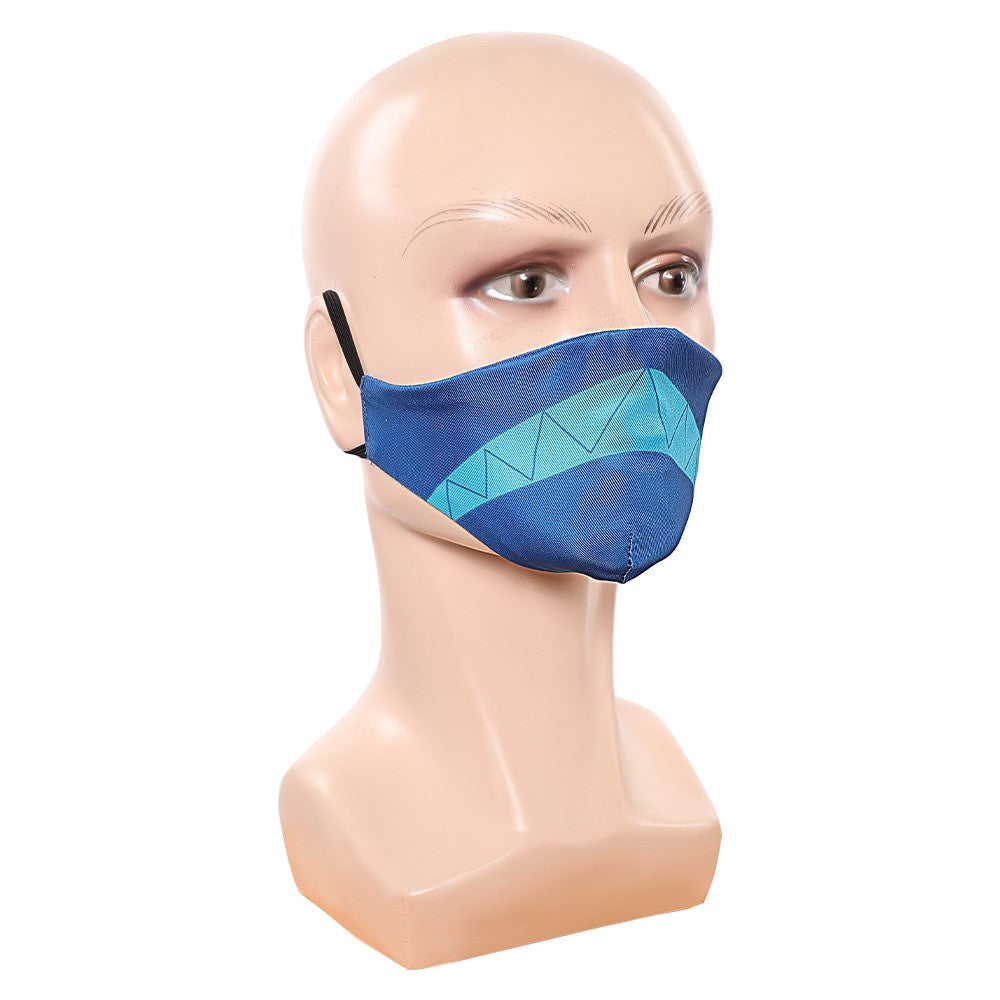 Alastor Mask Cosplay Fantasy Face Mouth Prop 2025 TV Hell Inn Costume Disguise Halloween Adult Women Men Roleplay Party Gifts