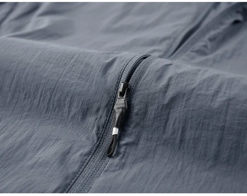 Men's Summer Skin Quick Dry Hiking Jacket Waterproof Sun UV Protection Coats Men Outdoor Sports Fishing Camping Running Jacket