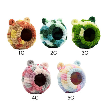 Casa de Inverno Quente para Pássaros, Rede Suspensa, Acessórios de Gaiola, Esconderijo de Pelúcia para Papagaio, Beija-flor, Decoração de Gaiolas de Pássaros