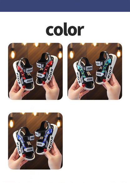 Children Sport Sandals Summer  for Boys Girls Casual Beach Shoe Comfortable Soft Sole Kids Shoes Fashion Non-slip Slippers