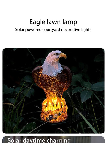 Solar Powered Eagle Lawn Light: Stunning Outdoor LED Garden Decorations Garden Decorative Lights