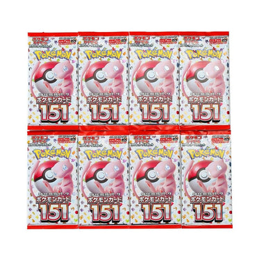 140pcs/Box Anime Pokemon Card Scarlet Violet 151 Japan SV2a Version TCG Classics Expansion Booster Box Trade Card Gifts