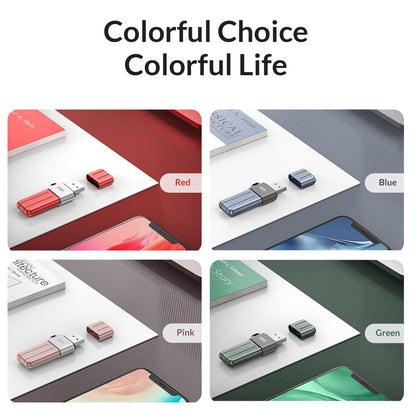ORICO All Metal 512GB USB Flash Drive 411MB/S Pen Drives 256GB 128GB 64GB USB Stick Type C Pendrives Memory Stick U Disk