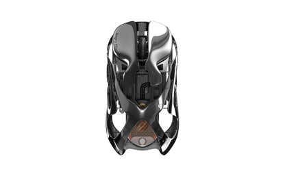 Mouse Gamer Sem Fio Angry Miao Infinity Hot-Swappable PAW3950 Dual 8K com Fio Tri-Mode Mirror Shadow