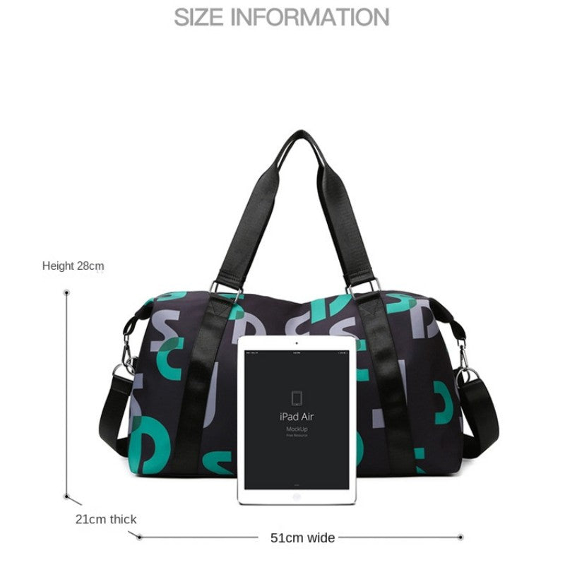 Sports and fitness bag, dry and wet separation, swimming bag,  short distance storage, travel light luggage bag