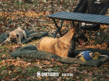OneTigris Tapetes Portáteis para Cães, Colchão Lavável Antiderrapante para Camas de Cachorro, Cama Impermeável para Animais de Estimação para Ambientes Externos