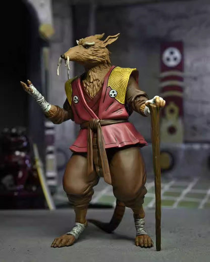 Original NECA 54351 The Last Ronin Figura de Ação Ultimate Splinter Colecionável de 7 polegadas
